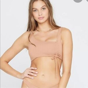L*Space Putty Wilder Bikini Top Sz S